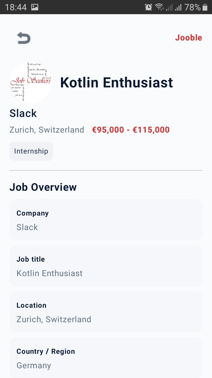 Job Seekers : Find Job Search screenshot